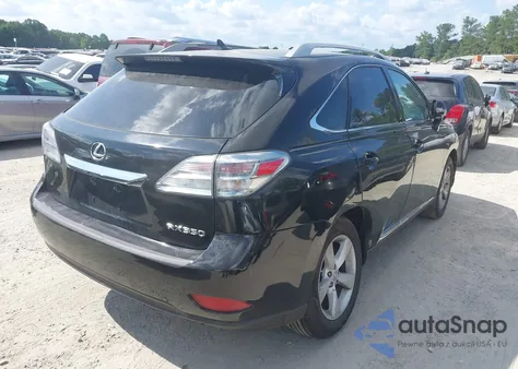 2011 Lexus Rx 350 из США, поврежденный, VIN 2T2ZK1BA2BC063828